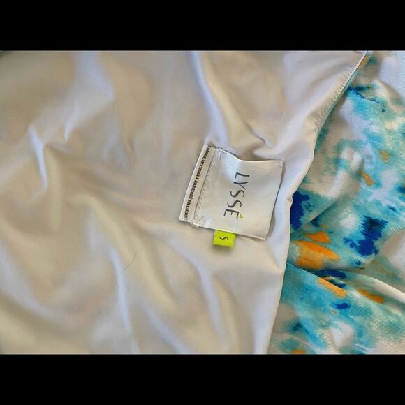 Lysse Knit Abstract Print Wrap Bodycon Summer Dress Size S - Picture 4 of 7